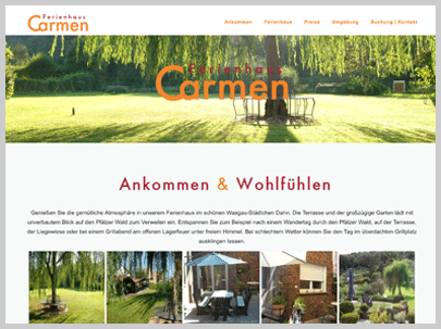 DesignGeist Ferien Pfalz Wald Klettern Wandern